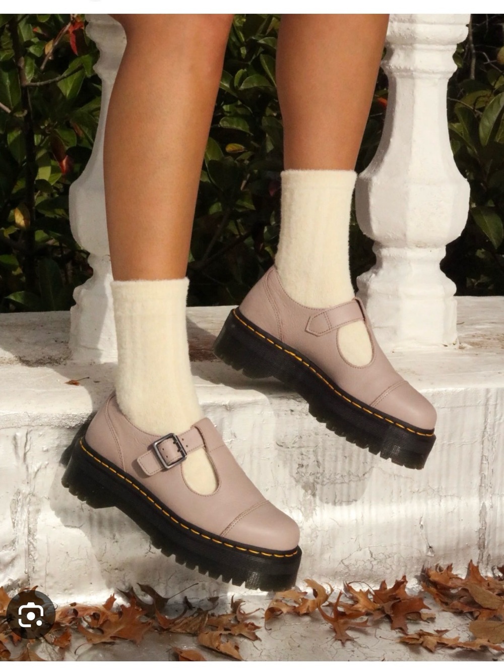 Women's Dr Martens Bethan Mary Jane Platform Shoes